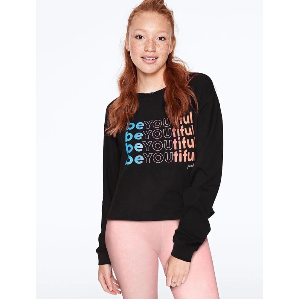 Victoria’s Secret Pink BeYoutiful Cropped Tee